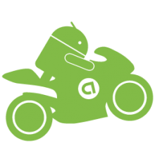 Наклейка «Android Biker»