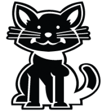 Наклейка «Котенок v2»