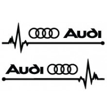 Набір наклейок «Audi Пульс»