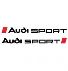 Набір наклейок «Audi Sport v2» 2 шт.