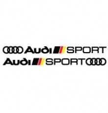 Набір наклейок «Audi Sport v3» 2 шт.