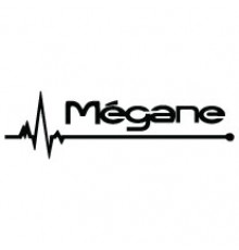 Наклейка «Пульс Renault Megane»