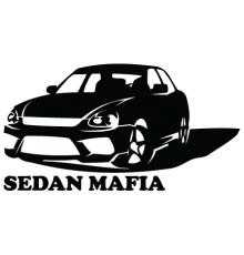 Наклейка «Sedan Mafia Lada Priora»