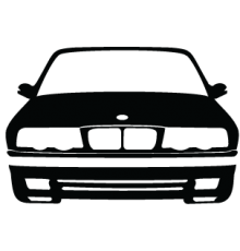Наклейка «BMW e34»