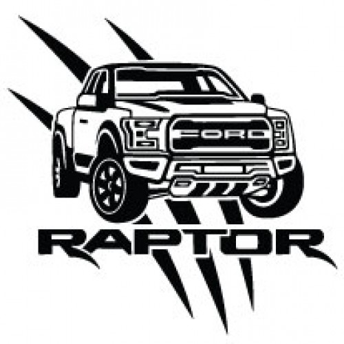 Наклейка «Ford F-150 Raptor»