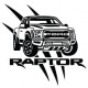 Наклейка «Ford F-150 Raptor»