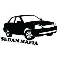 Наклейка «Sedan Mafia Lada Priora v2»