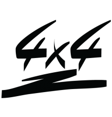 Наклейка «4x4»