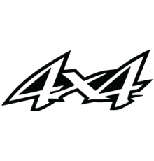 Наклейка «4x4 v14»
