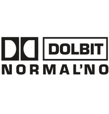 Наклейка «Dolbit Normalno»