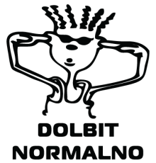 Наклейка «Dolbit Normalno v2»