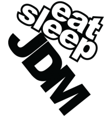 Наклейка «Eat Sleep JDM»