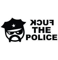 Наклейка «F*ck The Police»