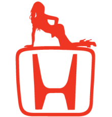 Наклейка «Honda Girl»