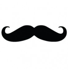 Наклейка «JDM Mustache»
