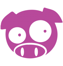 Наклейка «JDM Pig»