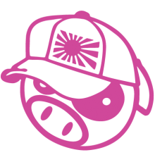 Наклейка «JDM Pig Cap»