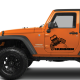 Наклейка «Jeep Rules H» — фото 1