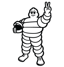 Наклейка «Michelin Racer»
