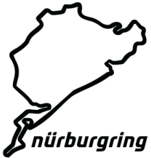 Наклейка «Nurburgring v2»