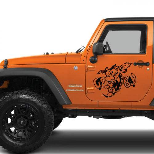 Наклейка «Offroad Crazy»