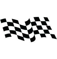 Наклейка «Race Flag v2»