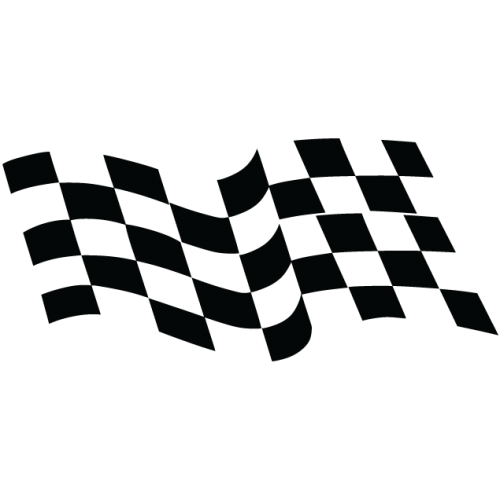 Наклейка «Race Flag v2»