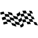 Наклейка «Race Flag v2»