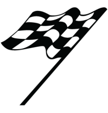 Наклейка «Race Flag v3»