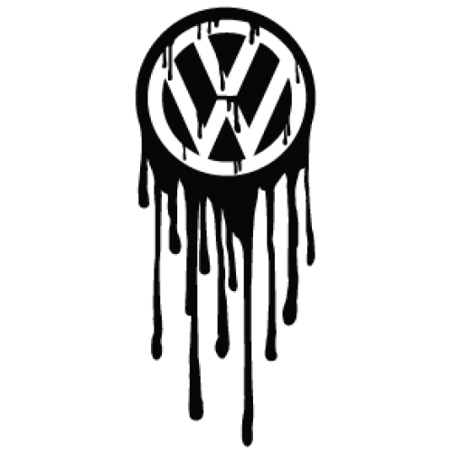 Наклейка «Volkswagen Краплі»