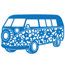 Наклейка «VW Bus v2»