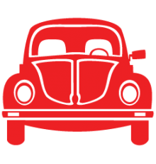 Наклейка «VW Volkswagen Beetle»
