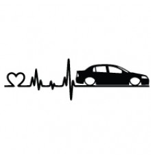 Наклейка «Opel Heartbeat»