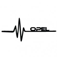 Наклейка «Opel Heartbeat v2»