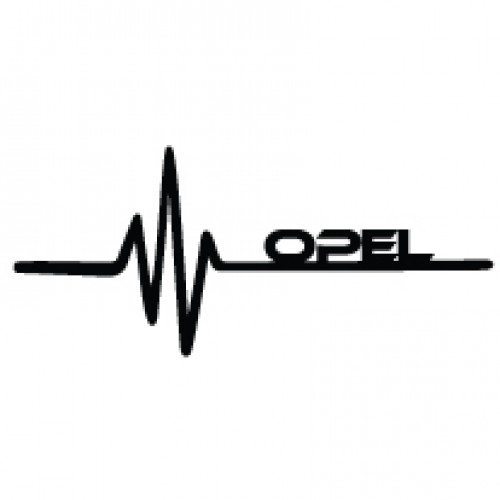 Наклейка «Opel Heartbeat v2»