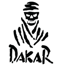 Наклейка «Dakar Skull»