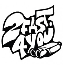 Наклейка «2Fast4You»