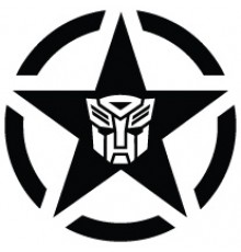 Наклейка «Jeep Star Автобот»