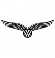 Наклейка «Volkswagen Wings»