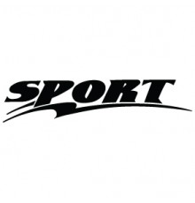 Наклейка «Sport v3»