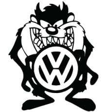 Наклейка «TAZ Devil VW»