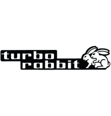 Наклейка «Turbo Rabbit»
