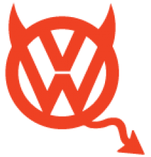 Наклейка «VW Devil»