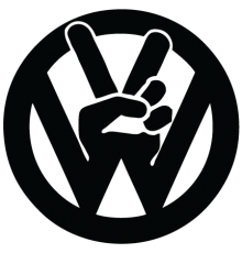 Наклейка «VW Peace»