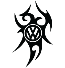 Наклейка «VW Tribal v2»