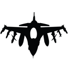 Наклейка «Jet Fighter v3»