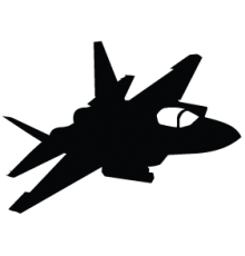 Наклейка «Jet Fighter v4»
