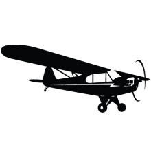 Наклейка «Piper J3»