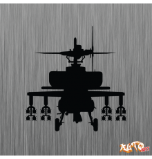 Наклейка «Ударний вертоліт Apache v2»