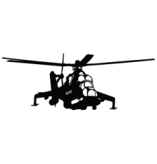 Наклейка «Ми-24 v2»